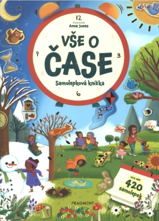 Knihy se samolepkami - roční období a čas