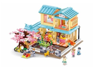 Sluban Girls Dream M38-B1017 Dům se sakurou