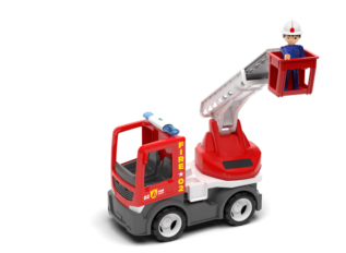 MultiGO Fire set 2+1 - figurka Igráček hasič s autem