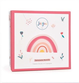 Doudou Jolijou Panenka Miss Blanche 21 cm