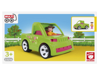 efko Igráček MultiGO Auto se zahradnicí