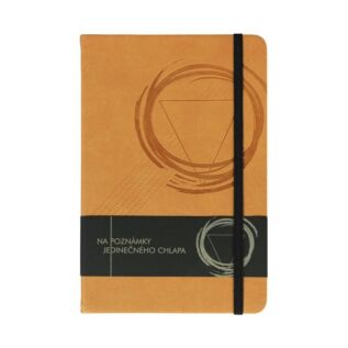 Hnědý journal blok - Jedinečný chlap