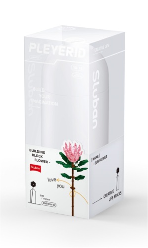 Sluban Flowers M38-B1101-03 Protea velká ve váze