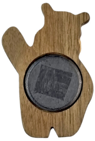 2Kids Toys Dřevěná magnetka velká Hroch