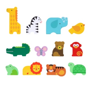 Petit Collage Moje první bingo hra Zvířecí přátelé