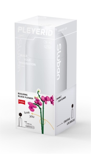 Sluban Flowers M38-B1101-12 Orchidej ve váze