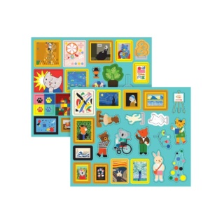 Petit Collage Magnetické divadlo moje muzeum