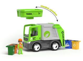 efko MultiGO City set 2+1 - figurka Igráček popelář s autem
