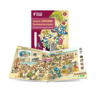 Albi Kniha Detektiv Vroubek - Bombastické případy Kouzelné čtení
