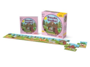 efko Boudo, budko - skládačka s pohádkou
