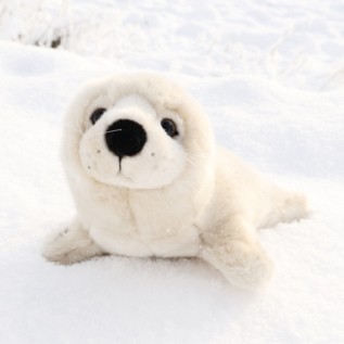 Plyšový tuleň 32 cm ECO-FRIENDLY
