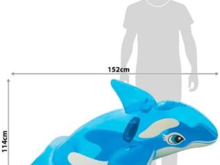Nafukovací hopsadlo velryba 152 x 114 cm