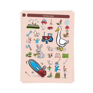 Albi Kniha Německý obrázkový slovník Kouzelné čtení