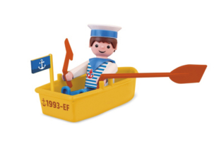 efko Igráček Námořník - figurka s lodičkou
