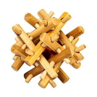 Bambusový hlavolam - Ježek