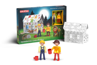 Igráček Perníková chaloupka - kreativní set s pohádkou