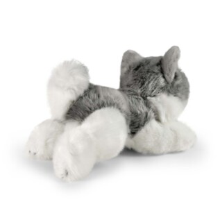 Plyšový pes husky 21 cm ECO-FRIENDLY