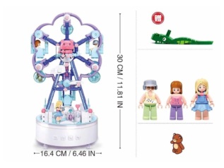 Sluban Pleyerid M38-B1170 Hrací skříňka Šťastný kolotoč