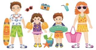 2Kids Toys Magnetické oblékání Rodina