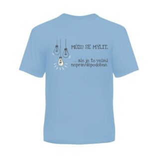 Pánské tričko - Můžu se mýlit, vel. XXL