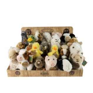 Displej exkluzivní plyš domácí zvířata ECO-FRIENDLY