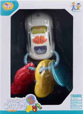 Baby klíček auto baterie zvuk