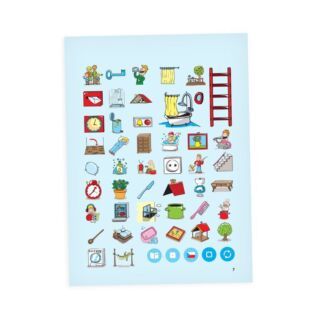 Albi Kniha Francouzský obrázkový slovník Kouzelné čtení