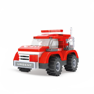 Kompatibilní stavebnice BLOXO hasiči set 636 ks