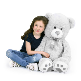 Velký plyšový medvěd Bady s visačkou 100 cm