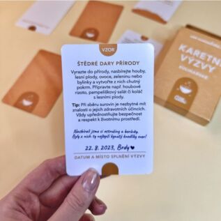 Karetní výzvy - Kulinářské