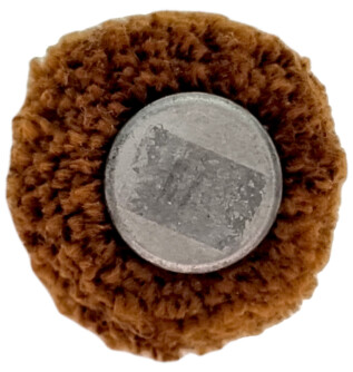 2Kids Toys Dřevěná magnetka velká pompon Tygr