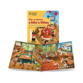 Albi kniha Rok ve školce s Mici a Mňau Kouzelné čtení