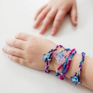 Kreativní sada Vyrob si náramky Stitch v krabičce