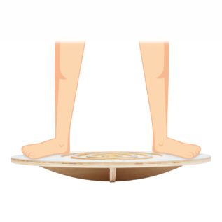 small foot Balanční prkno s bludištěm