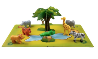 Kvído - Magnetická zvířátka: Safari