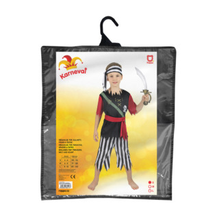 Dětský kostým pirát se šátkem (S)