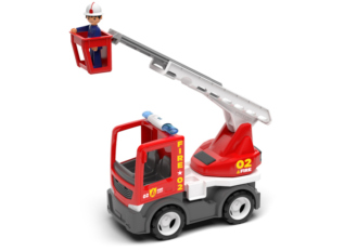 ECO MultiGO Fire - Žebřík s hasičem - auto s Igráčkem