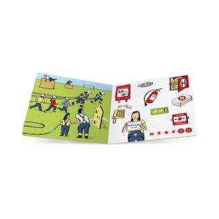 Albi Minikniha povolání – Hasič Kouzelné čtení