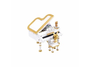 Sluban Pleyerid M38-P8013 Hrací skříňka Piano Sonáta lásky