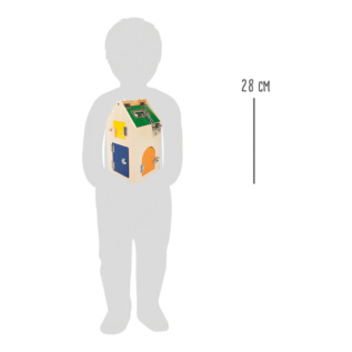 small foot Motorický dům se zámky