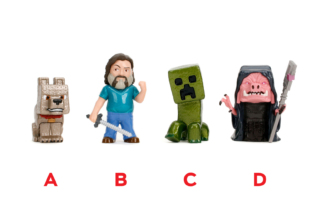 Minecraft Movie figurka, 4 druhy, DP12, wave 5