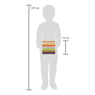 small foot Dřevěná vzdělávácí tabulka násobilka