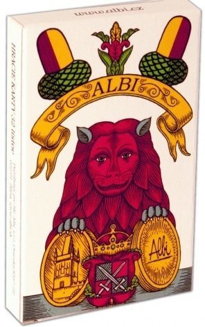 Mariáš jednohlavé hrací karty