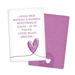 Karetní výzvy - Pro maminku a dceru