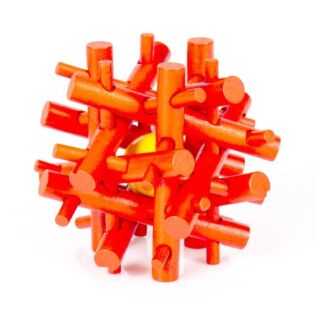 Velký dřevěný hlavolam - V pasti