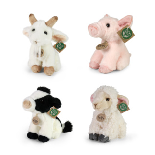 Displej exkluzivní plyš domácí zvířata ECO-FRIENDLY