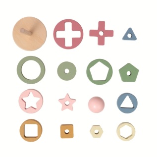 2Kids Toys Nasazování tvarů Panáček