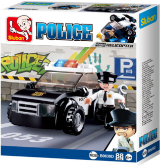 Sluban Policie M38-B0639 Hlídka se psem