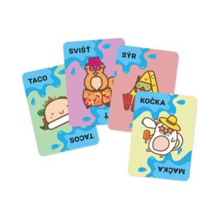 Taco, kočka, koza, sýr, pizza - K vodě