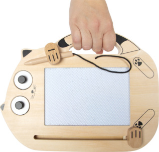 small foot Magnetická kreslící tabulka Kočka